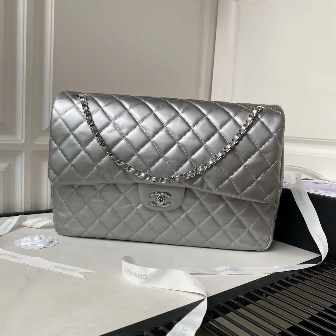 Chanel Airport Bag Silver/White/Black/Grey / - Image 28
