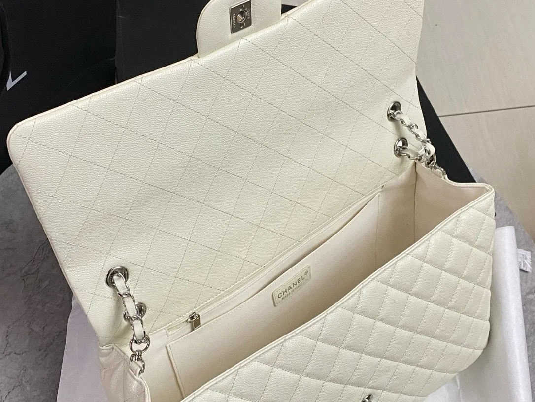 Chanel Airport Bag Silver/White/Black/Grey / - Image 8