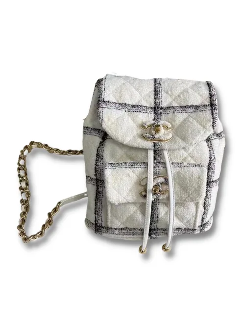 Chanel Backpack White