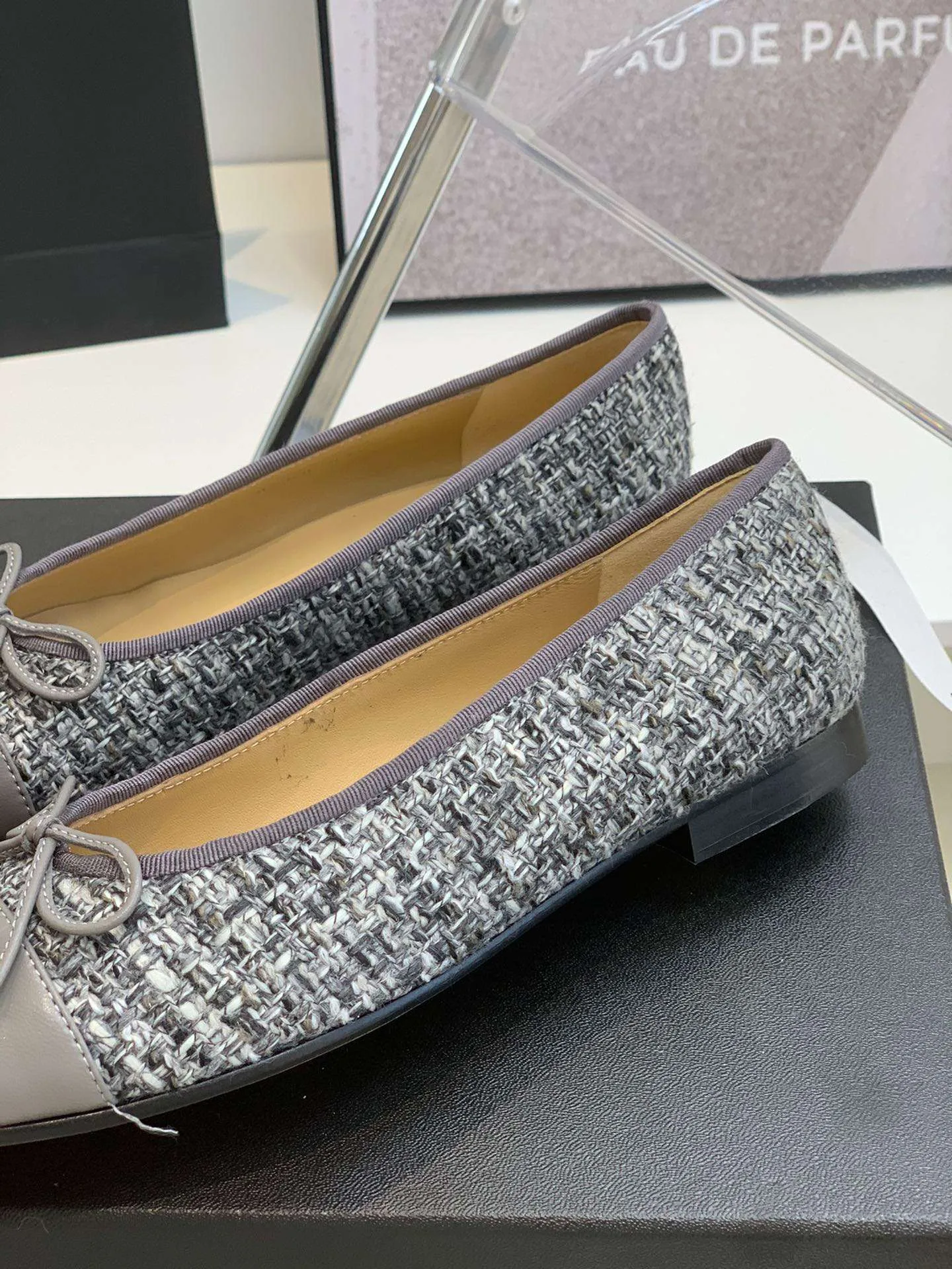 Alternative view of Chanel Ballet Flats Grey