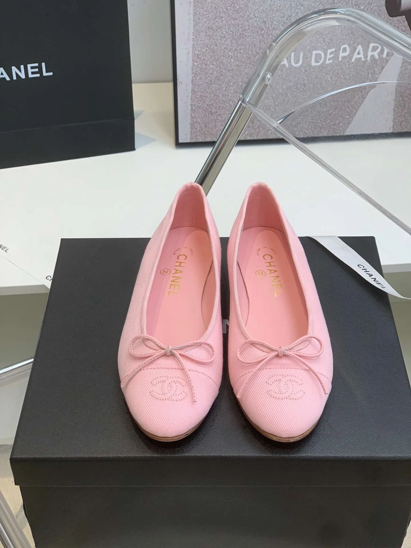 Alternative view of Chanel Ballet Flats Pink