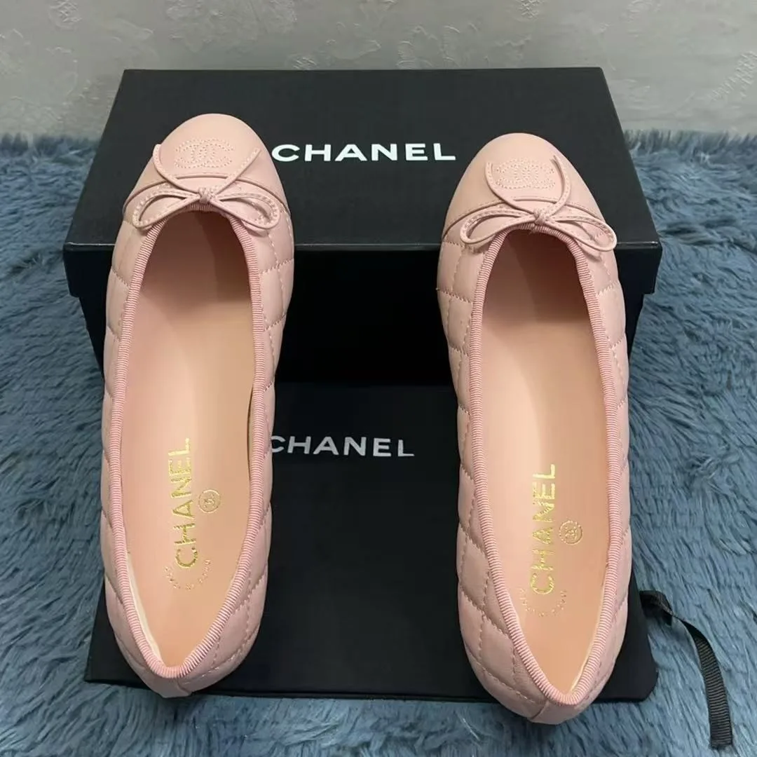 Alternative view of Chanel Ballet Flats Light Pink