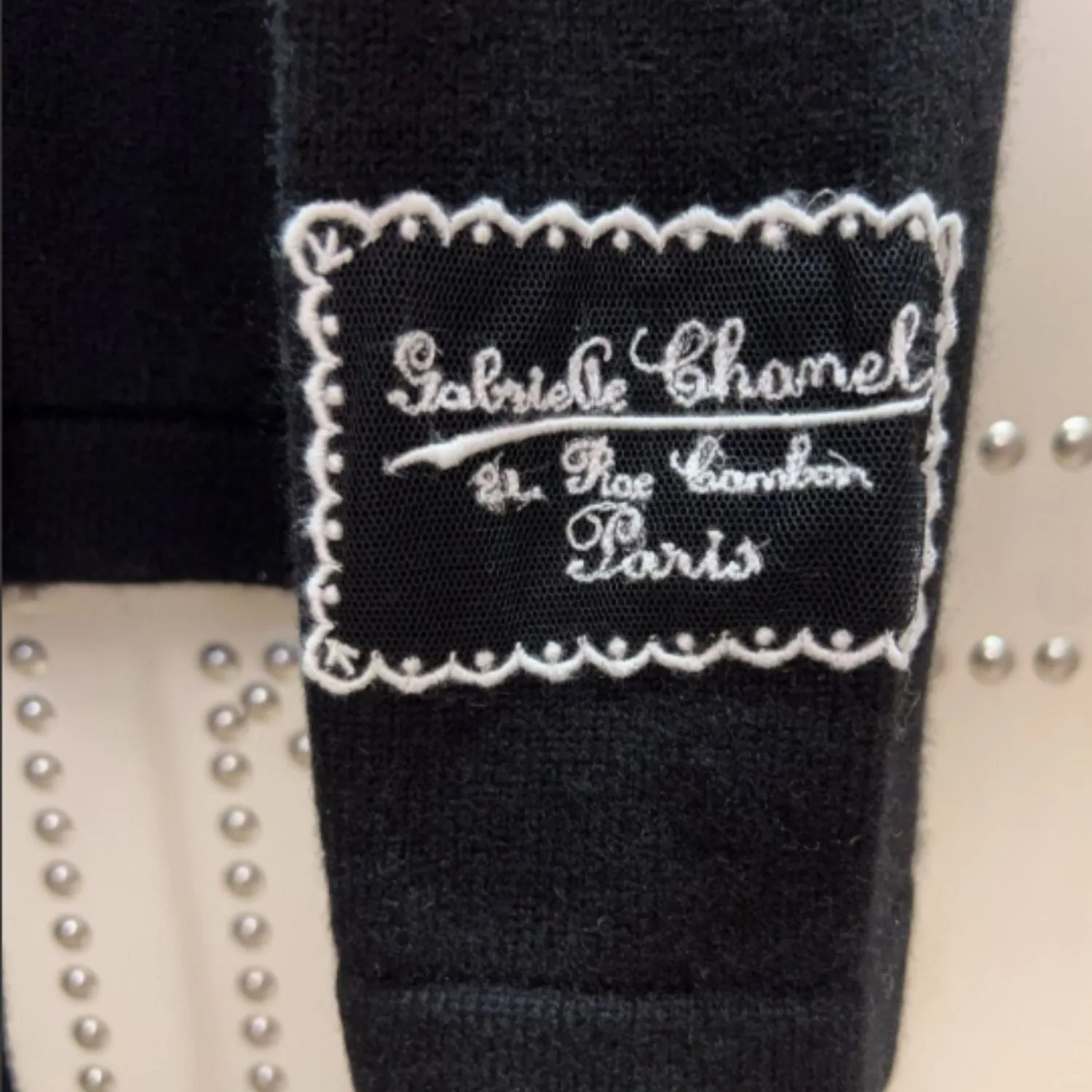 Chanel Belted Jacket With Buttons Black - Image 5