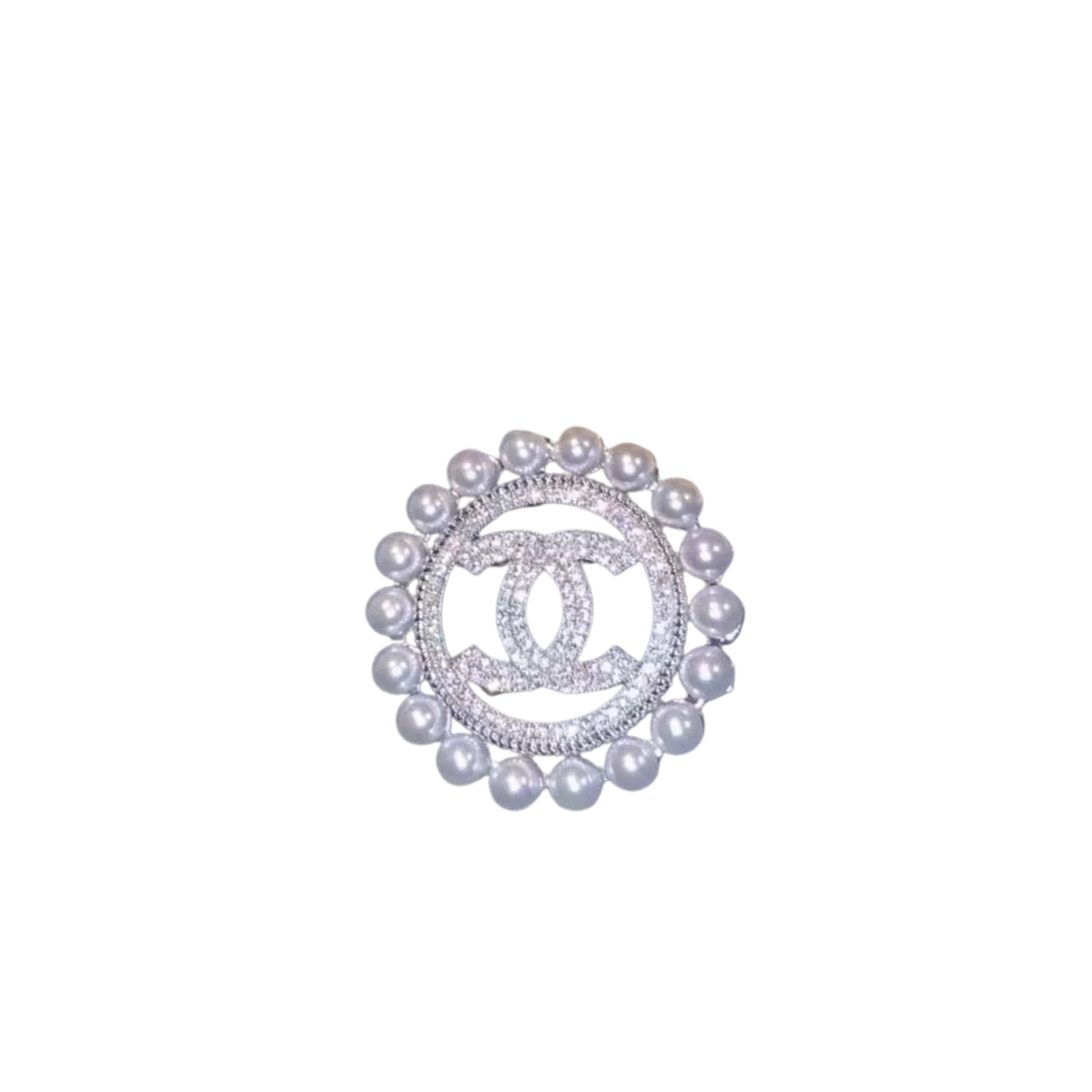 Chanel Brooch Jewelry Sliver Hardware - Image 7