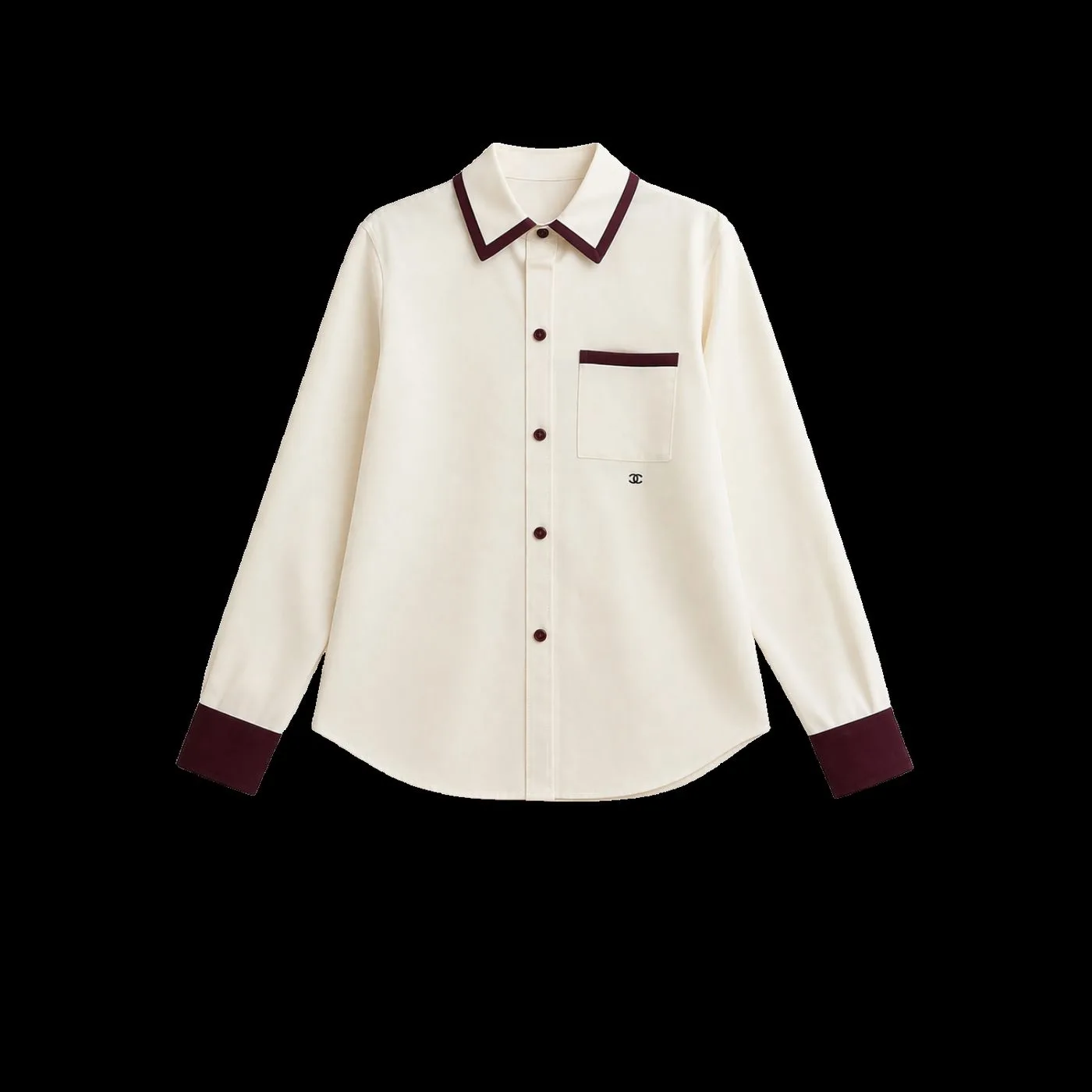 Chanel Button-Down Blouse