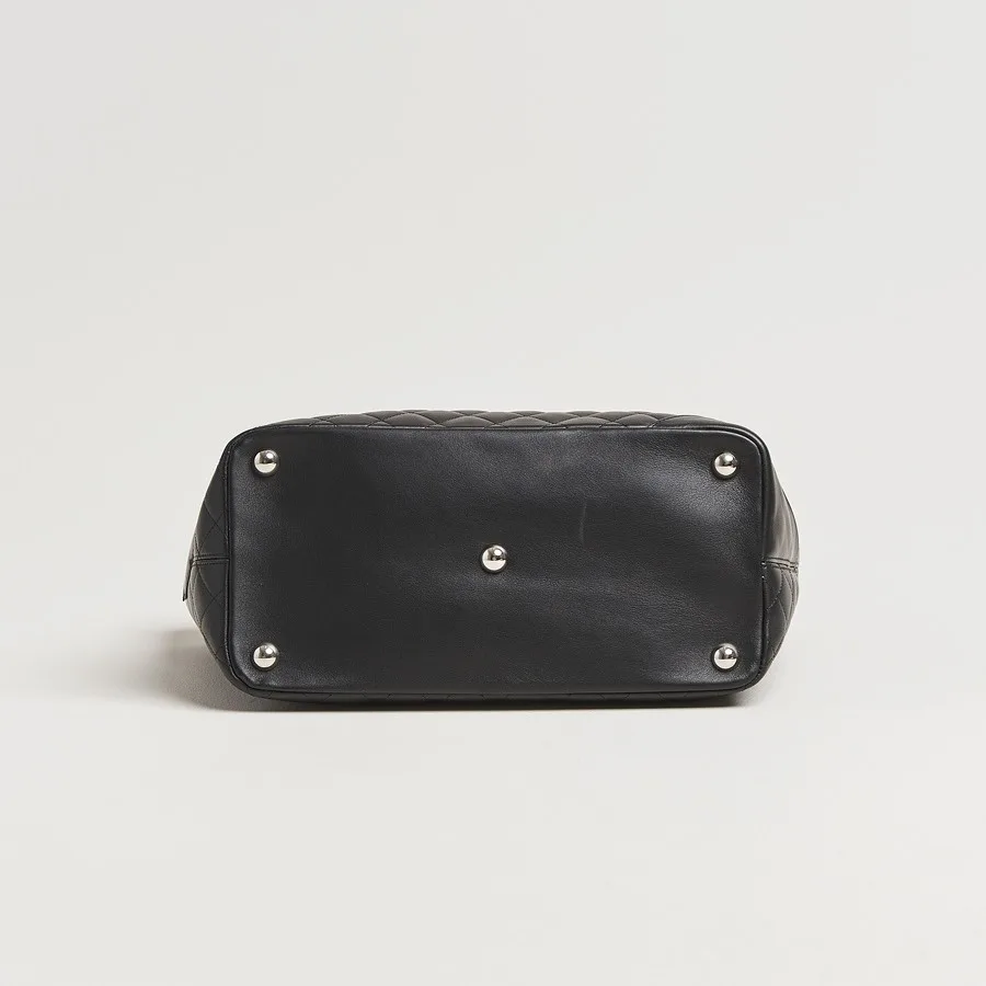 Chanel Cambon Ligne Large Tote Bag / Black Silver Hardware - Image 8