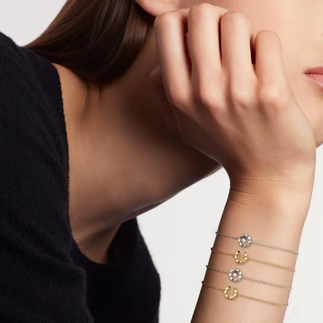 Alternative view of Chanel Coco Bracelet Gold Hardware