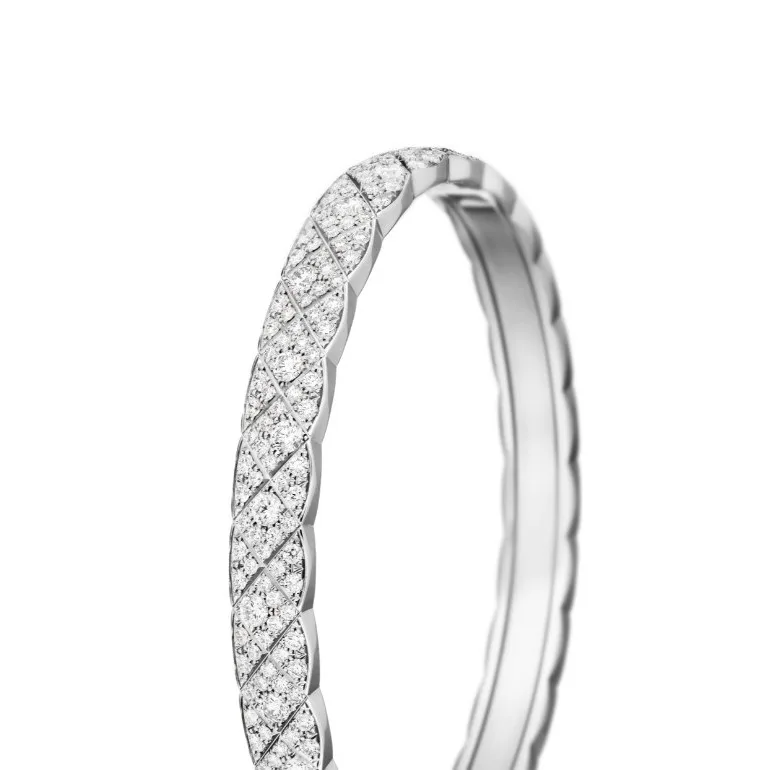 Chanel Coco Crush Bracelet Silver Hardware - Image 5