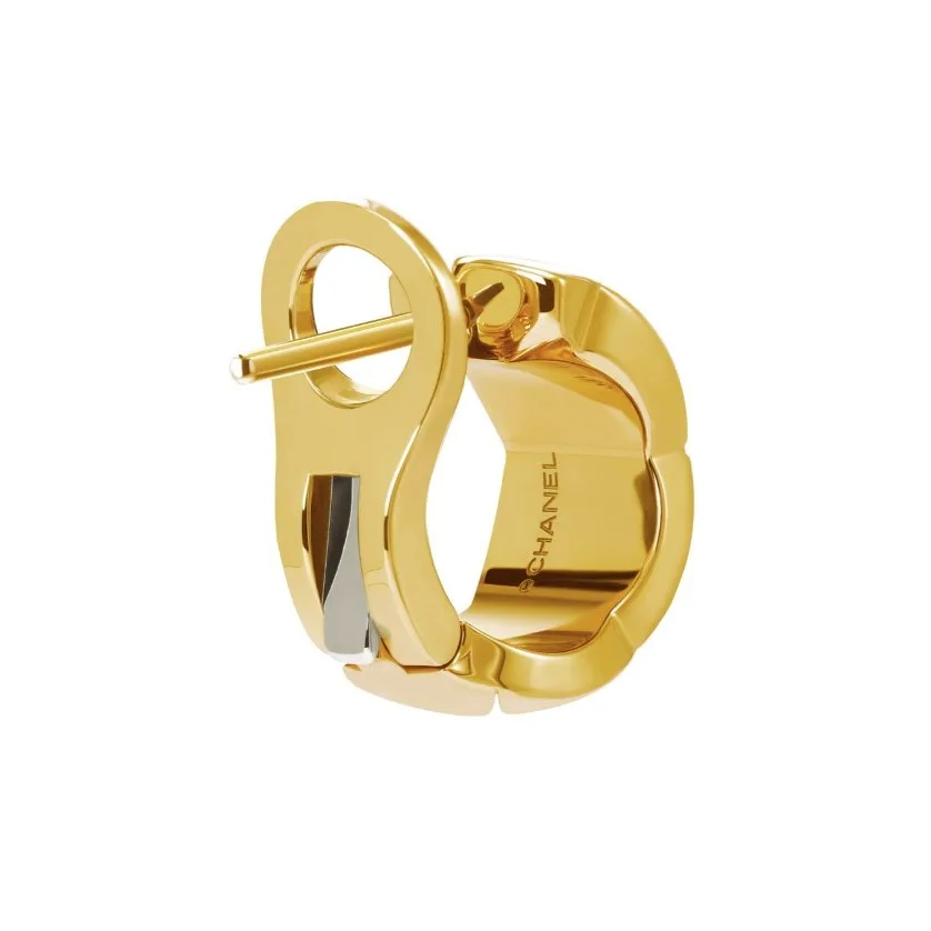 Chanel Coco Crush Earrings Gold Hardware - Image 5