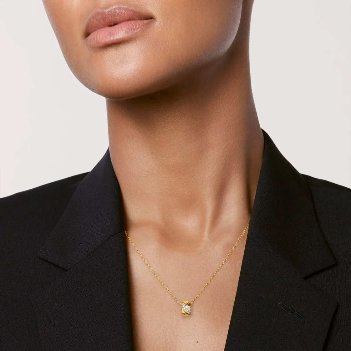 Chanel Coco Crush Necklace Gold Hardware - Image 3
