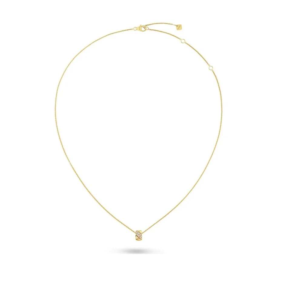 Chanel Coco Crush Necklace Gold Hardware - Image 4