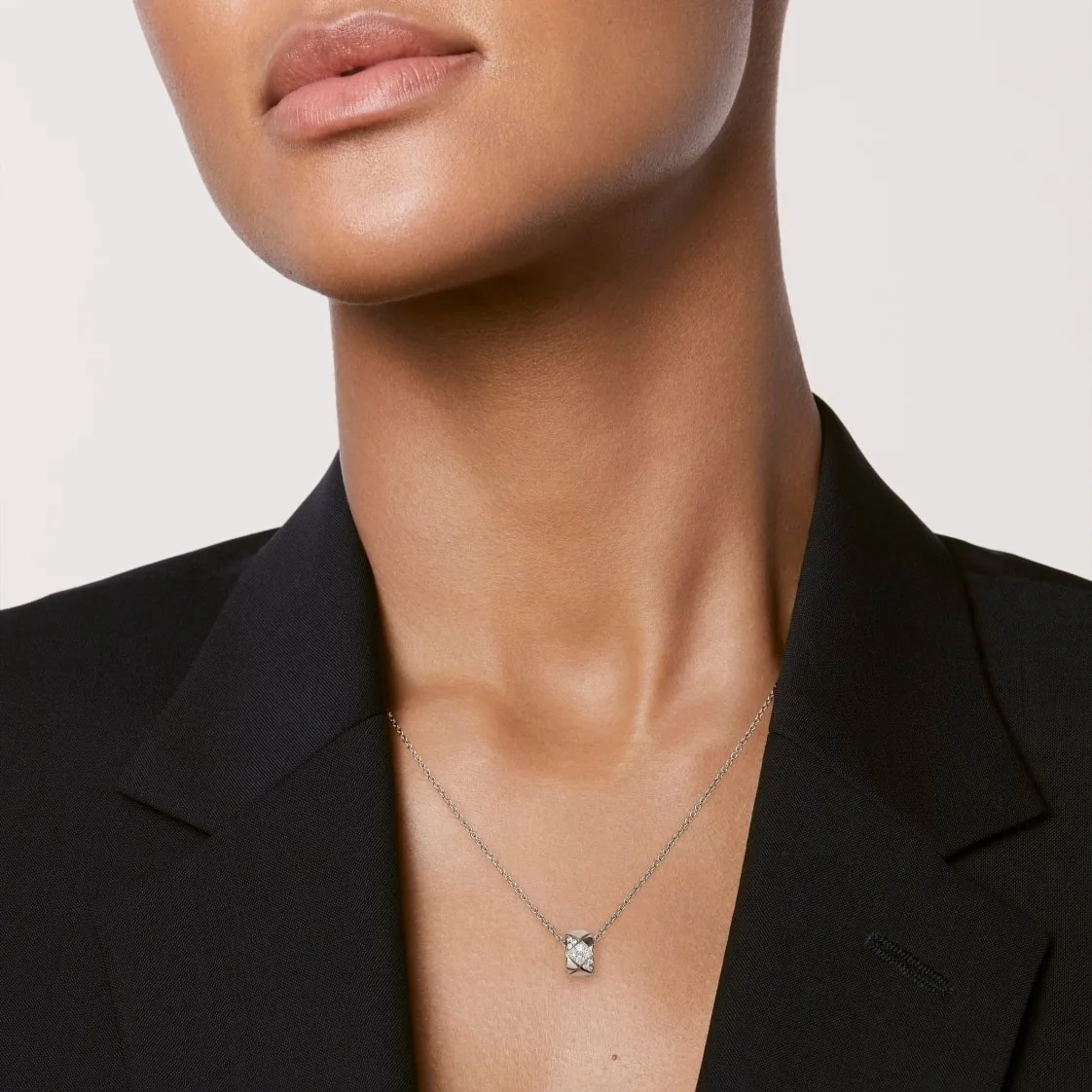 Alternative view of Chanel Coco Crush Necklace Silver Hardware