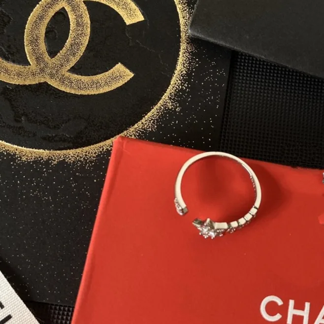 Alternative view of Chanel Coco Rings Silver