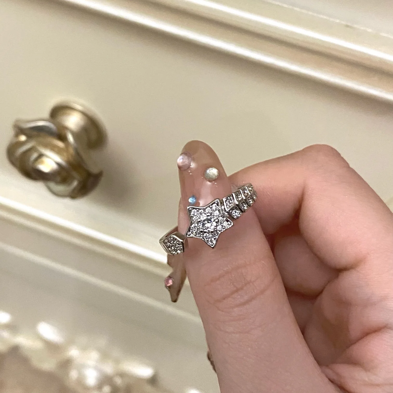 Chanel Coco Rings Silver - Image 4