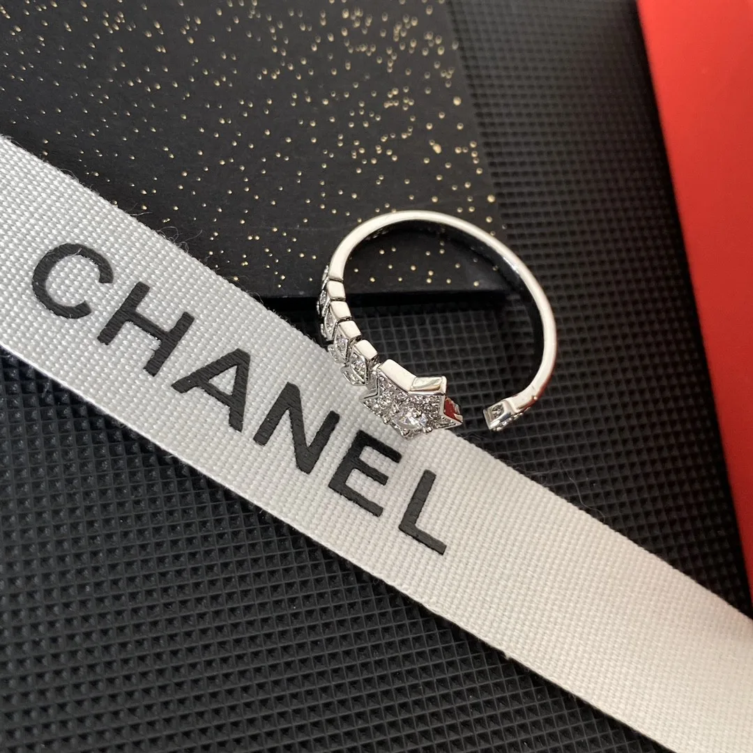 Chanel Coco Rings Silver - Image 7