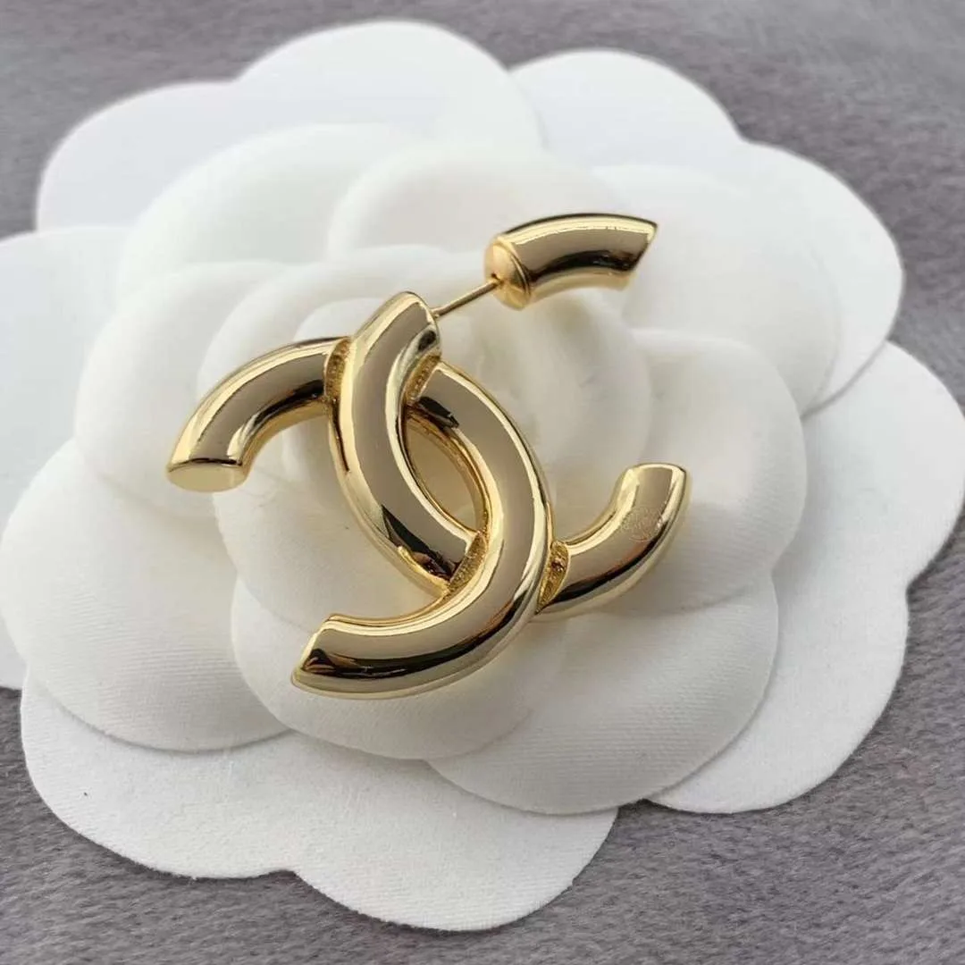 Chanel Double C Earrings Gold - Image 2