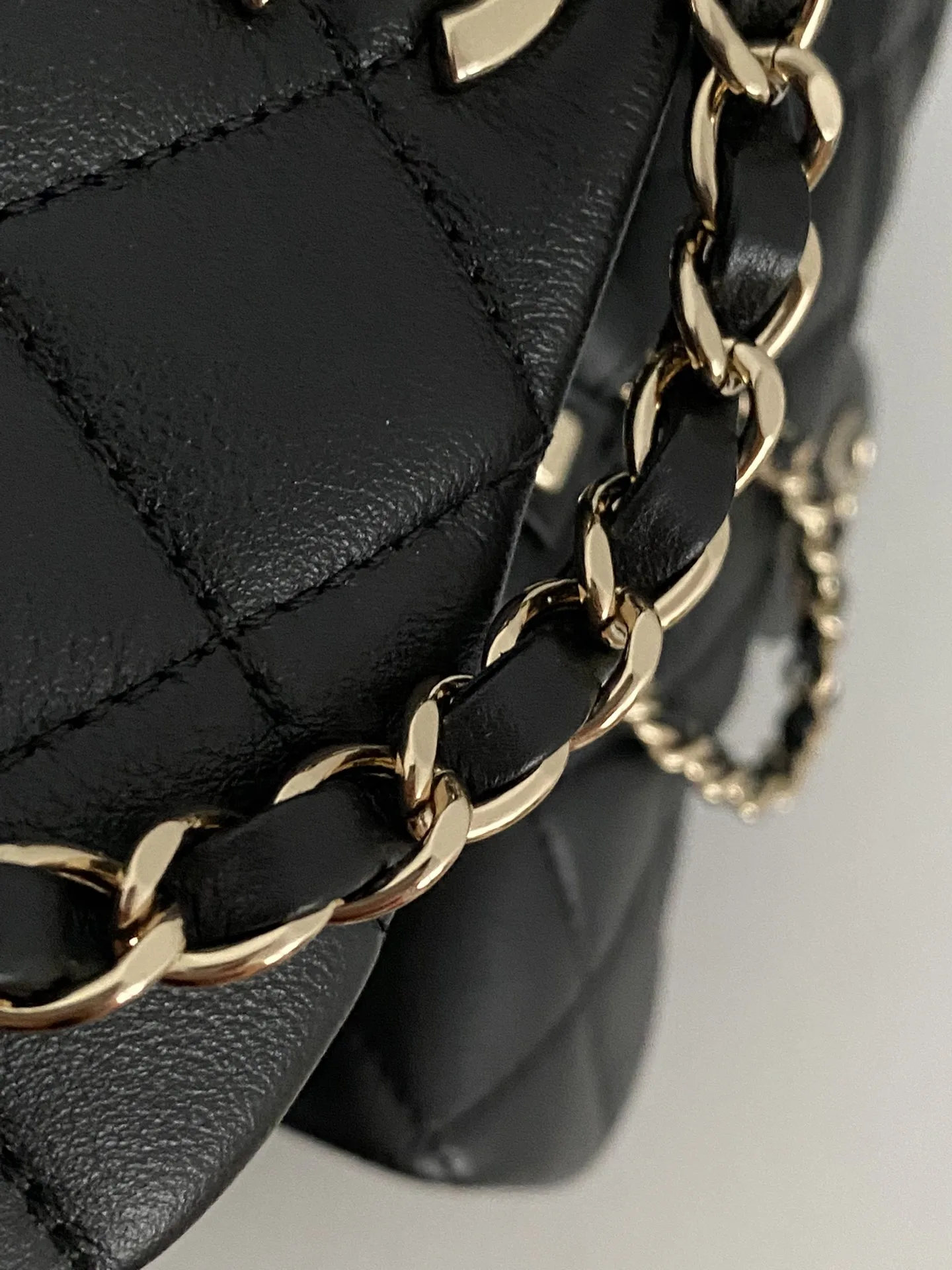 Chanel Duma Backpack / Black Gold Hardware - Image 6