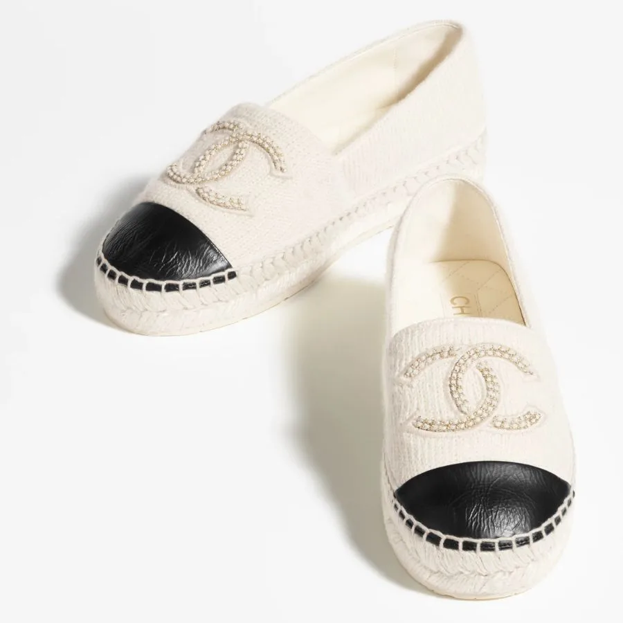 Chanel Espadrilles Ivory