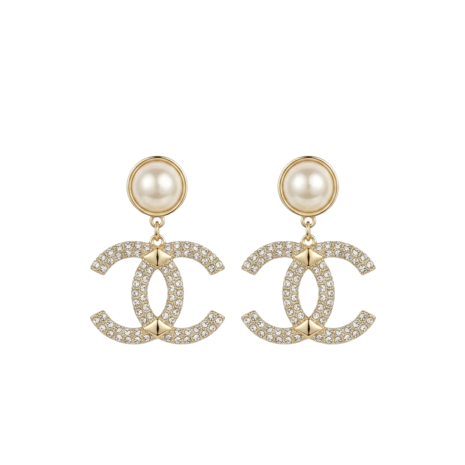 Chanel Earrings Gold