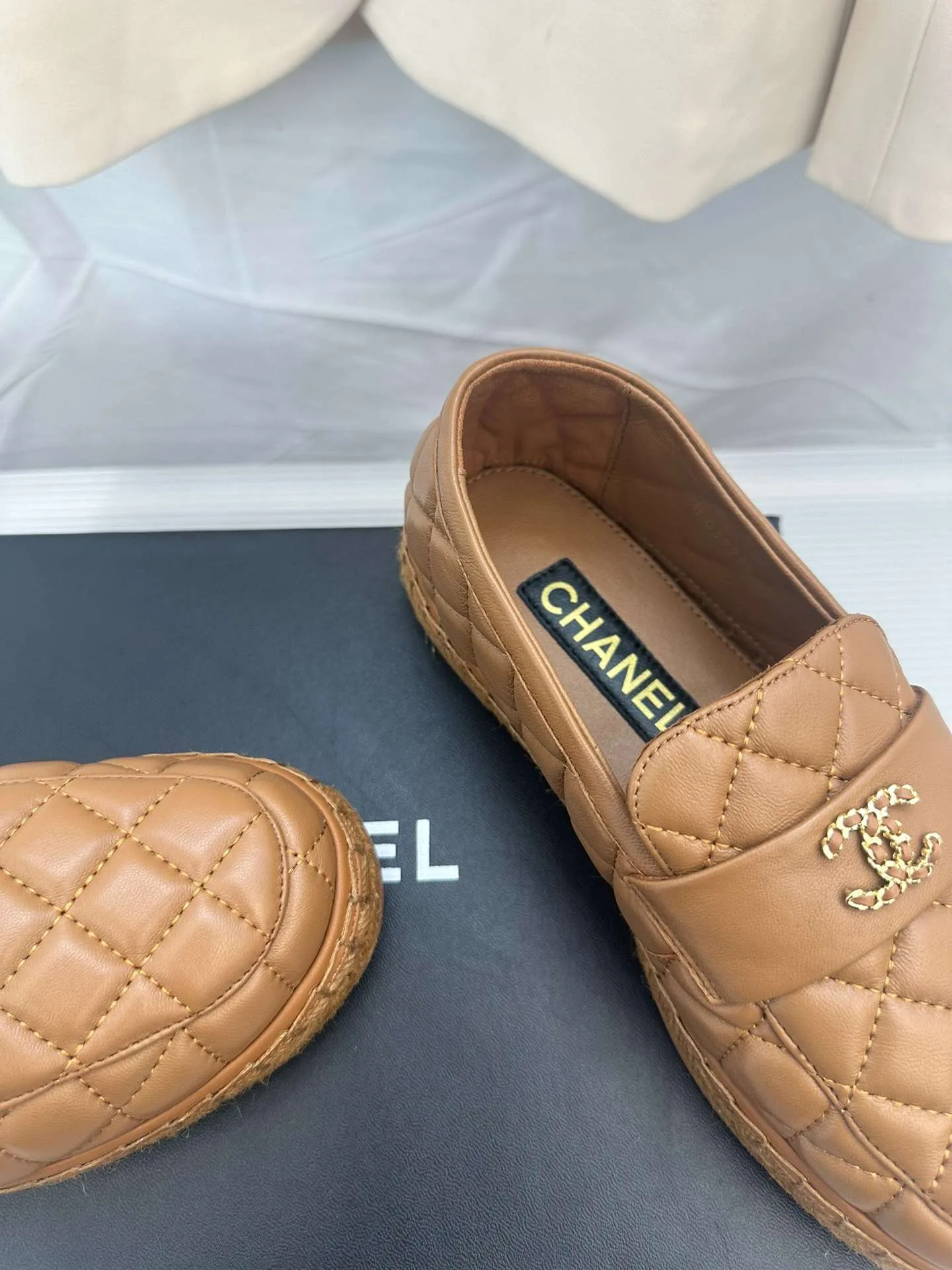 Chanel Espadrilles Brown - Image 4