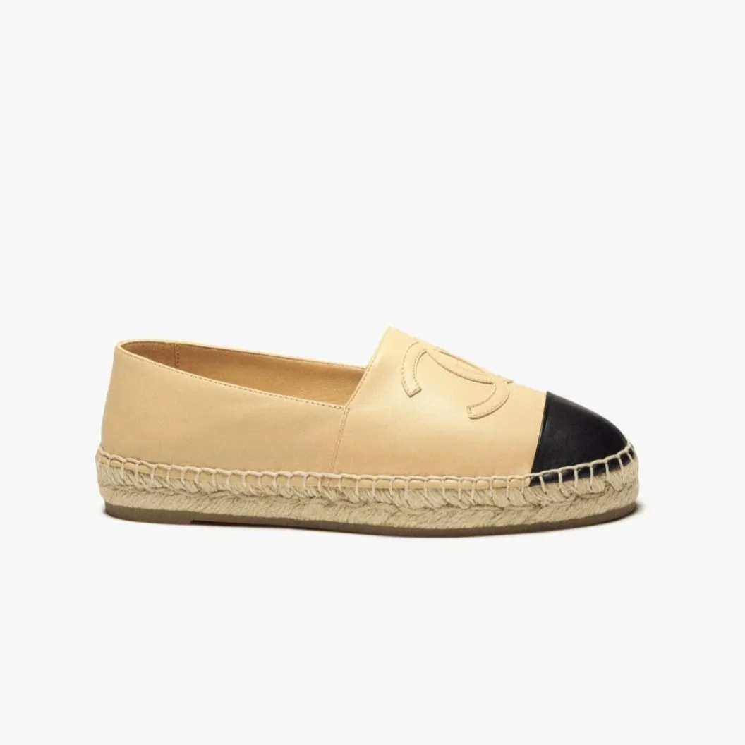 Alternative view of Chanel Espadrilles Beige/ Black