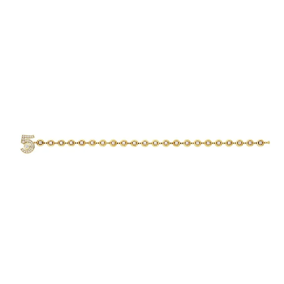 Chanel Eternal N°5 Bracelet Gold Hardware - Image 4
