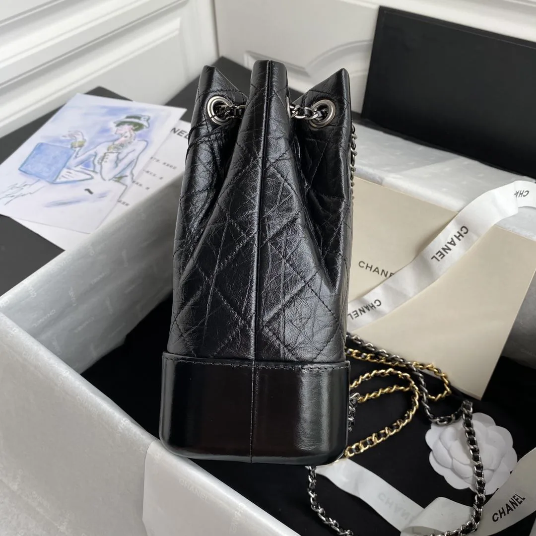 Chanel Gabrielle Backpack Black / - Image 5