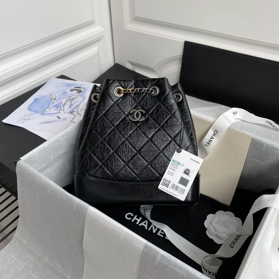Chanel Gabrielle Backpack Black / - Image 9