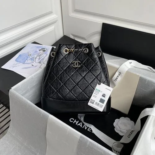 Chanel Gabrielle Backpack Black / - Image 11