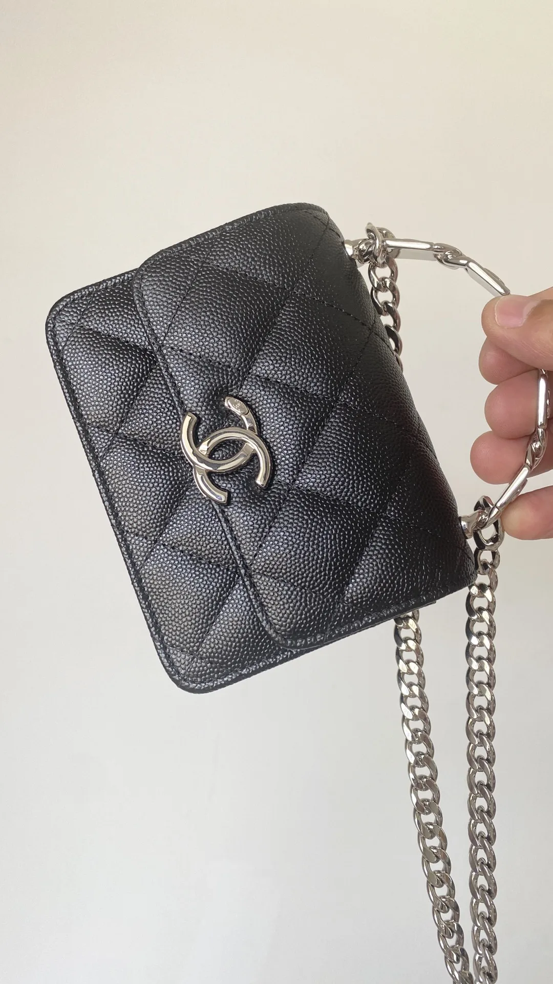 Chanel HAAS Mini Bag Black 3,/9 - Image 5