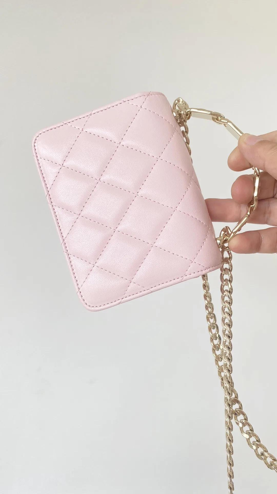 Chanel HAAS Mini Bag Pink 3,/9 - Image 5