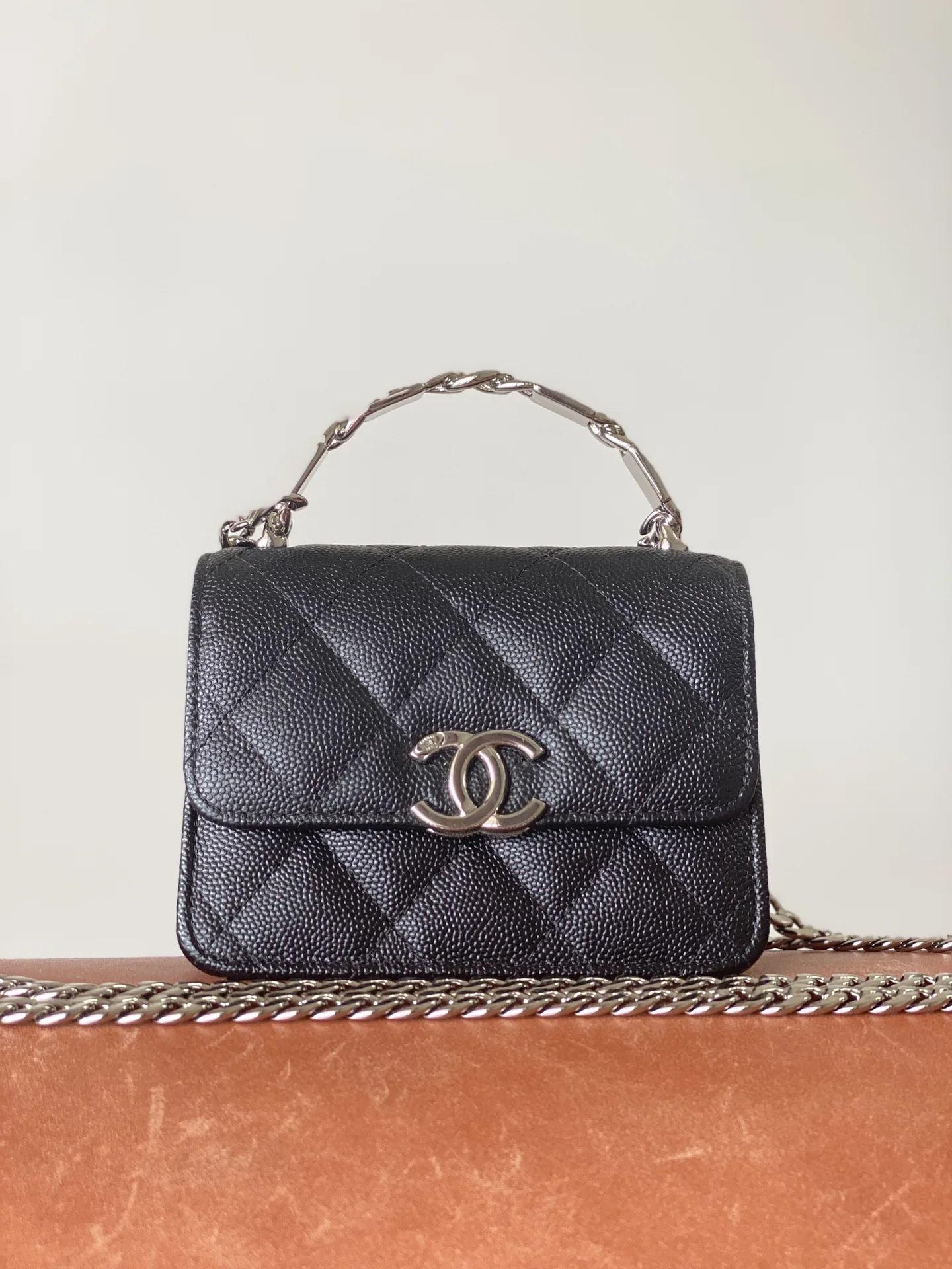 Alternative view of Chanel HAAS Mini Bag Black 3,/9