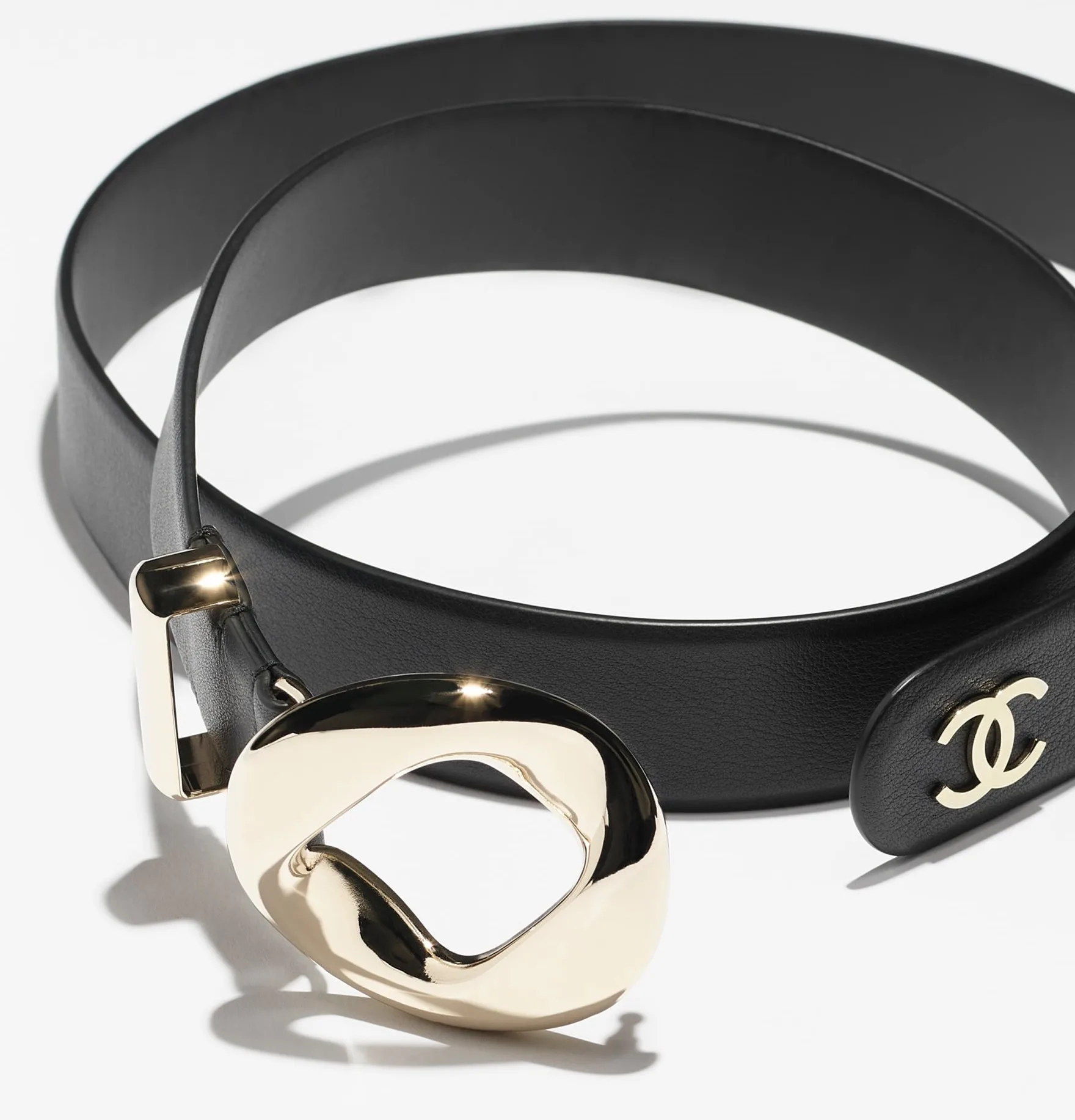 Chanel Leather Belt Black - Image 4