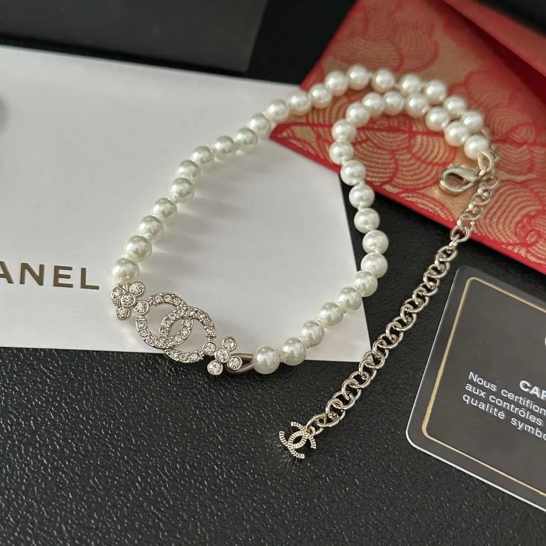 Chanel Letter Necklace