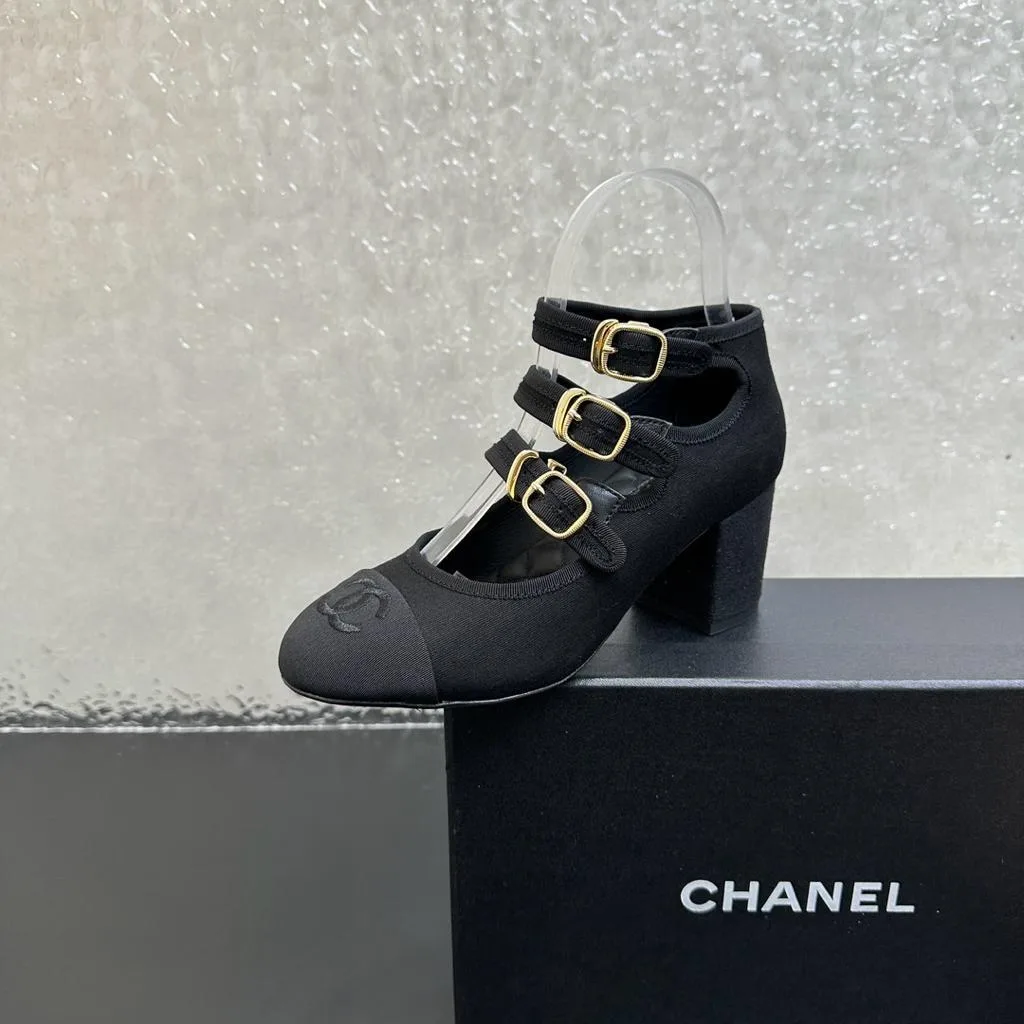 Chanel Mary Janes Black - Image 9