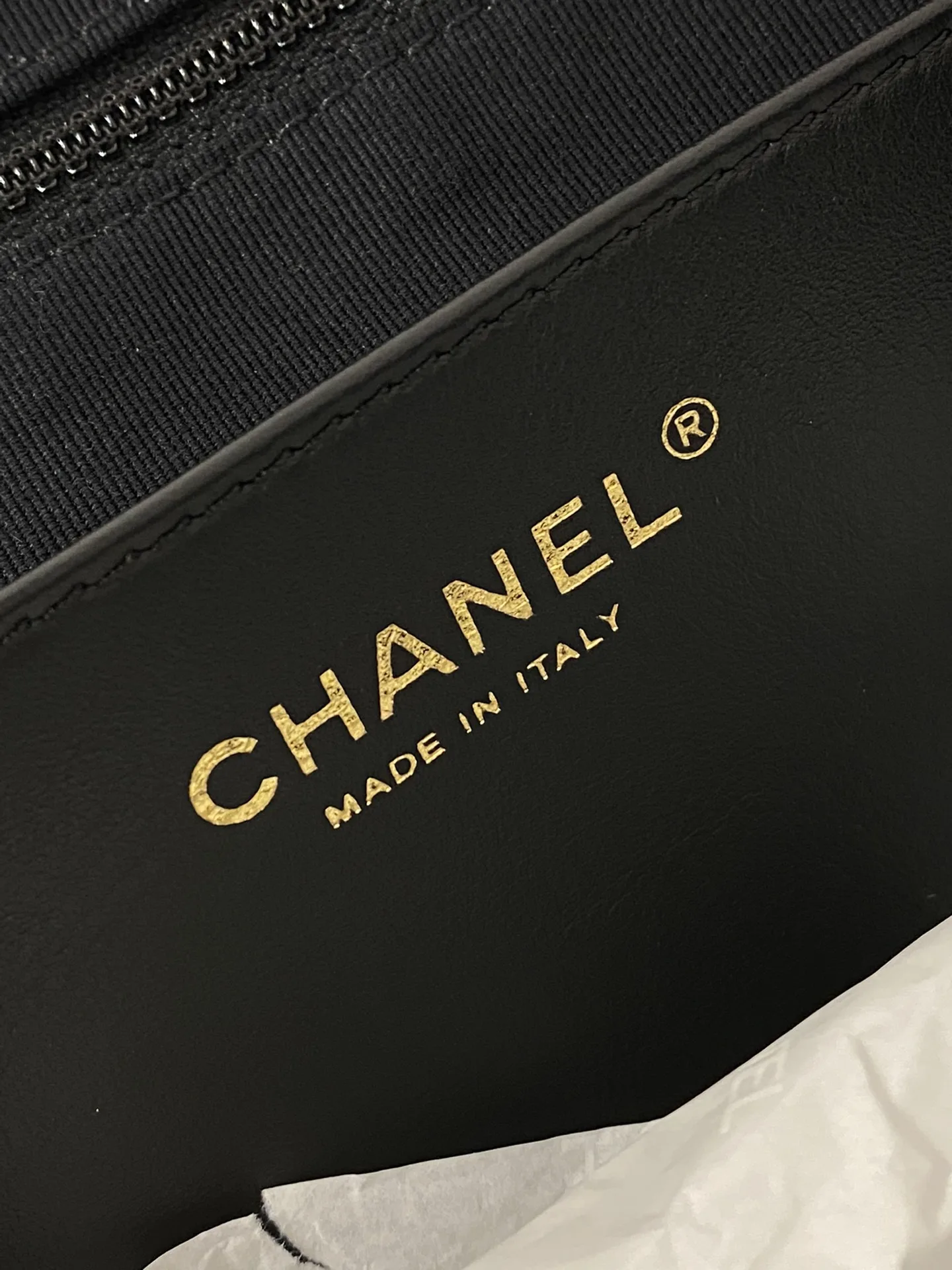 Chanel Maxi Hobo Bag / Black Gold Hardware - Image 4