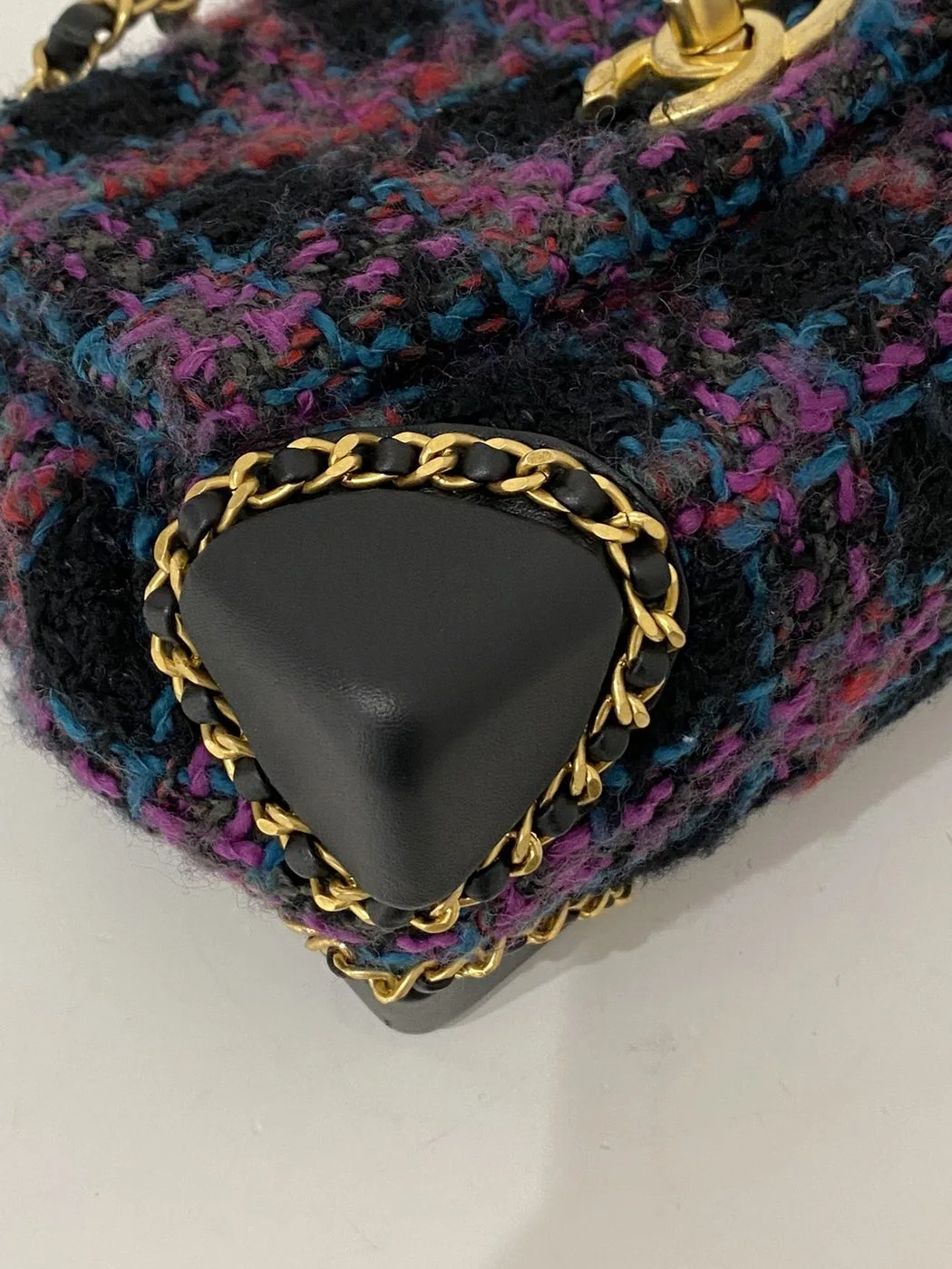 Chanel Mini Flap Bag Purple / - Image 3
