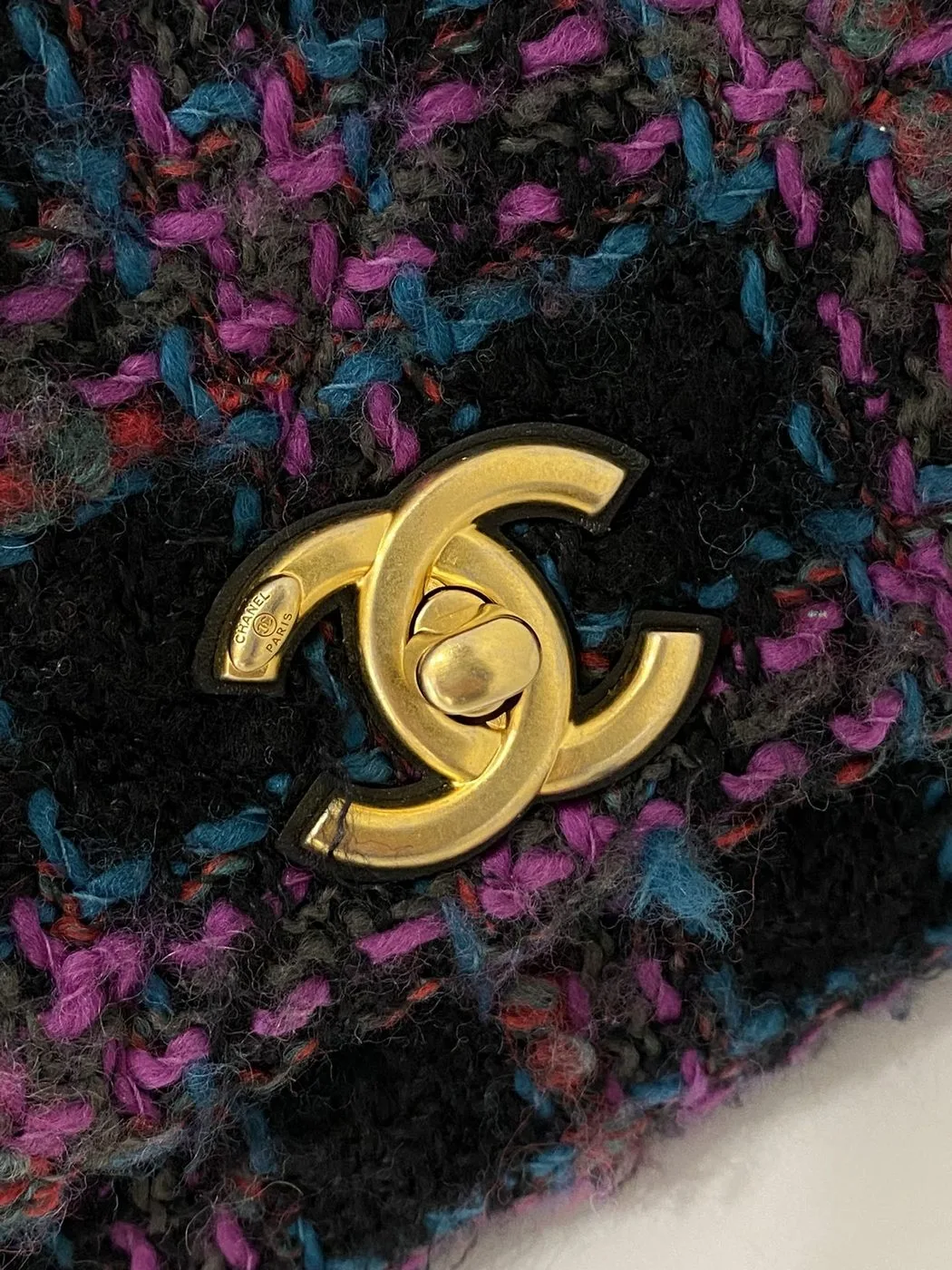 Chanel Mini Flap Bag Purple / - Image 5