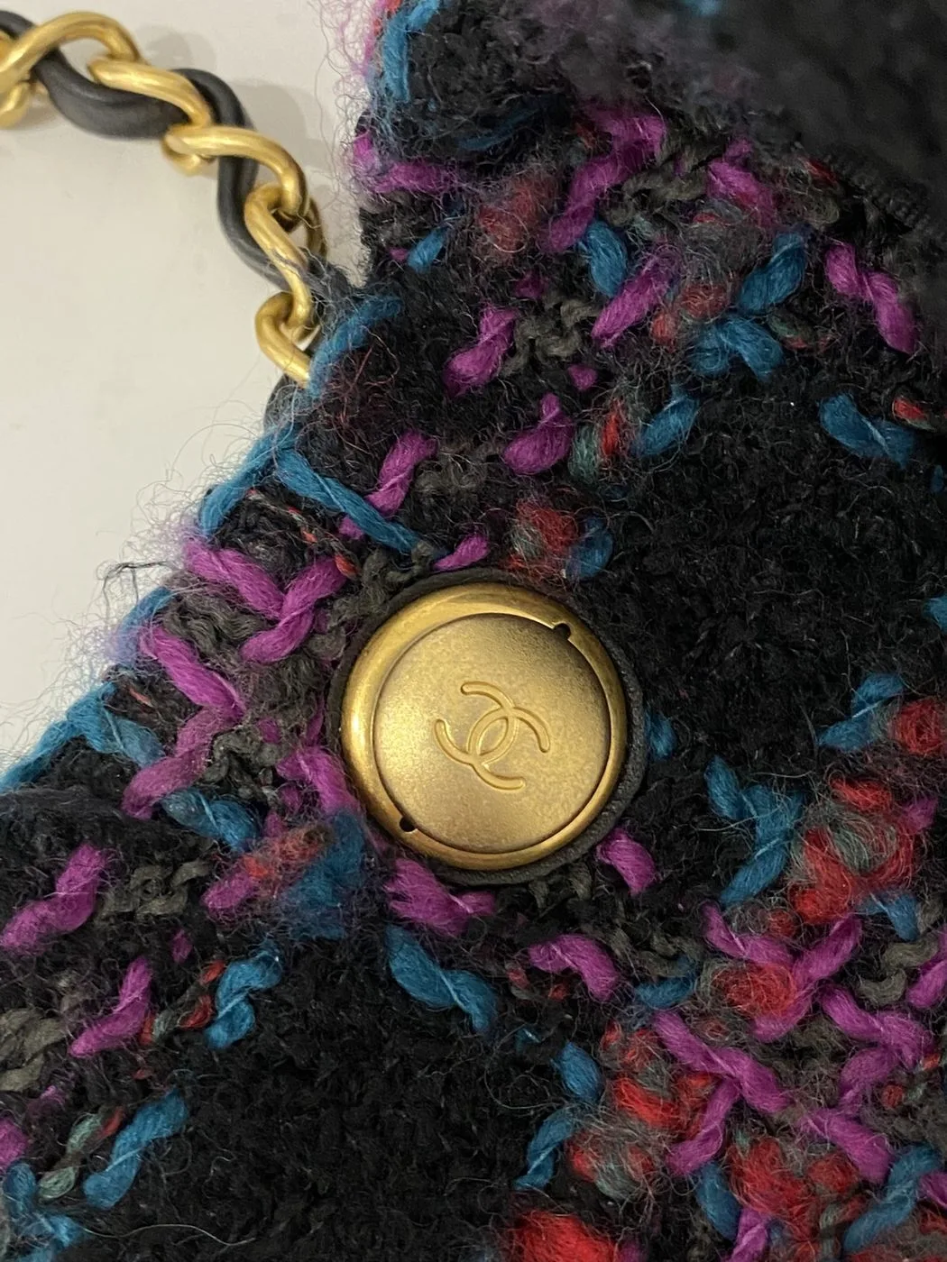 Chanel Mini Flap Bag Purple / - Image 9