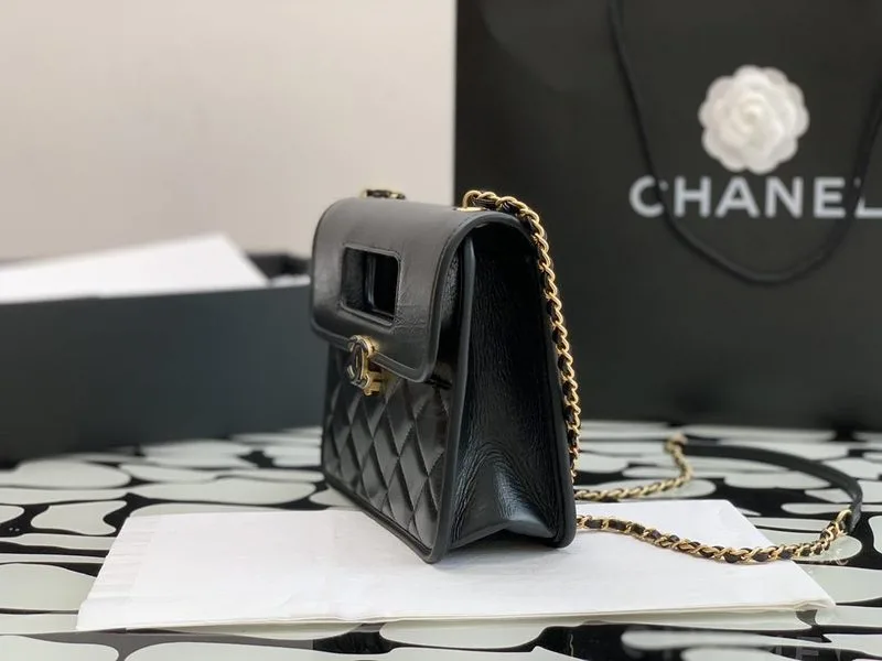 Chanel Mini Top Handle Bag Black / - Image 7