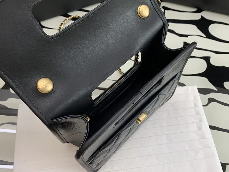 Chanel Mini Top Handle Bag Black / - Image 4