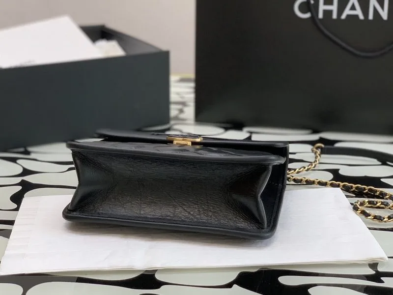 Chanel Mini Top Handle Bag Black / - Image 3