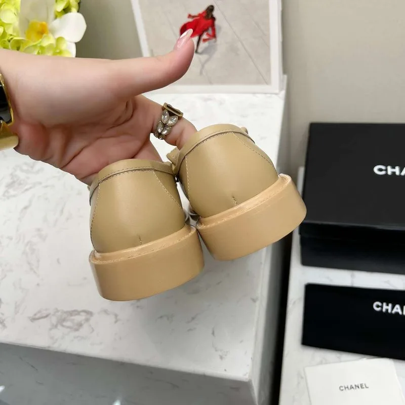 Chanel Moccasins Beige - Image 6