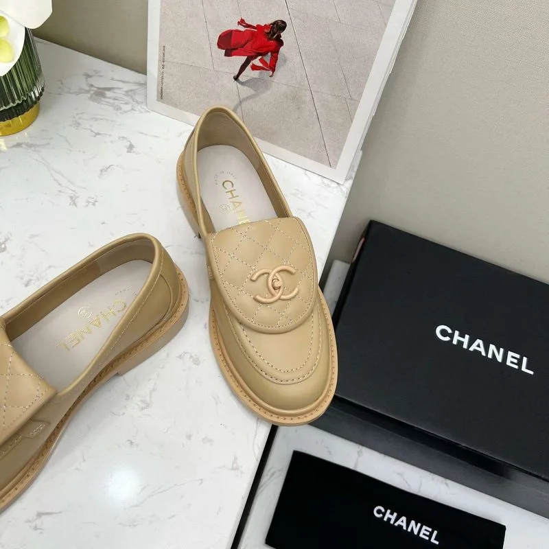 Chanel Moccasins Beige - Image 9