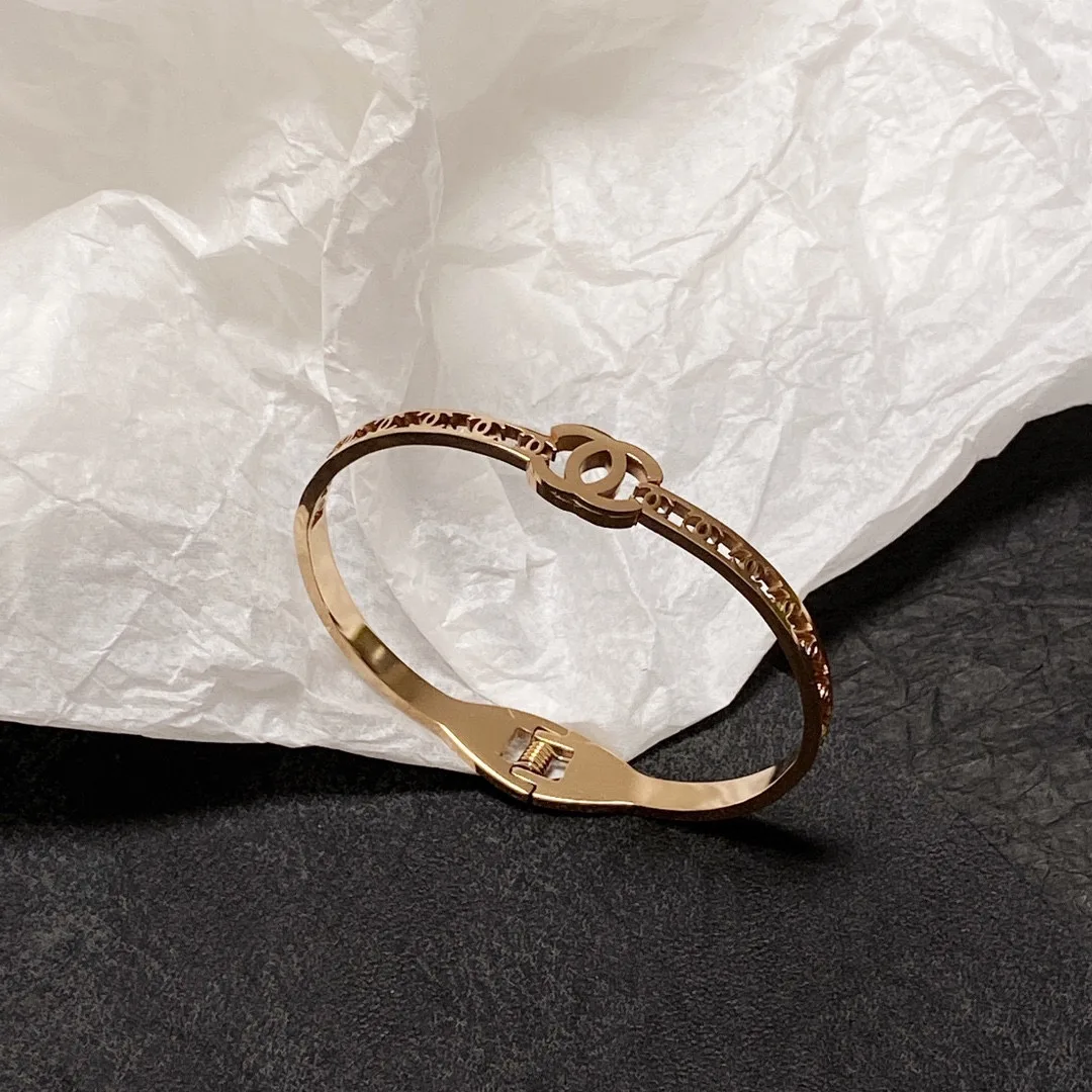 Alternative view of Chanel Mother Of Pearl Bracelet Gold