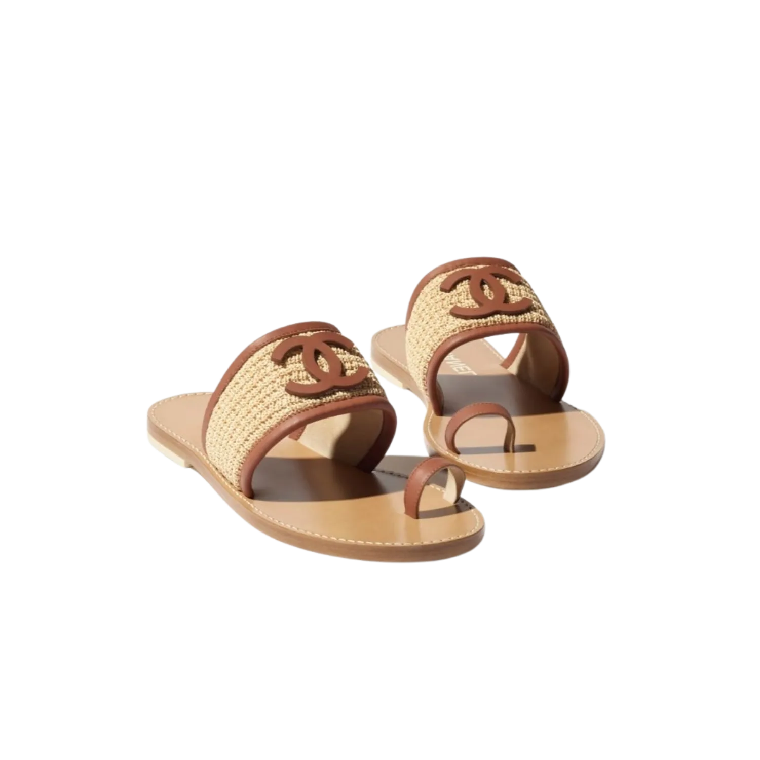 Chanel Mules Beige