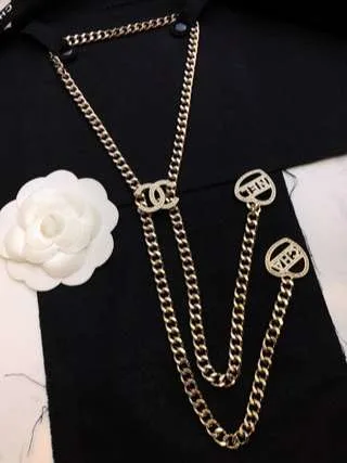 Chanel Pearl Heart Necklace Gold - Image 3