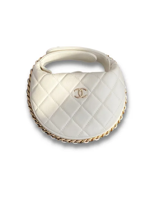 Chanel Pouch White