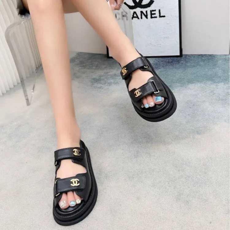 Alternative view of Chanel Sandals Black 