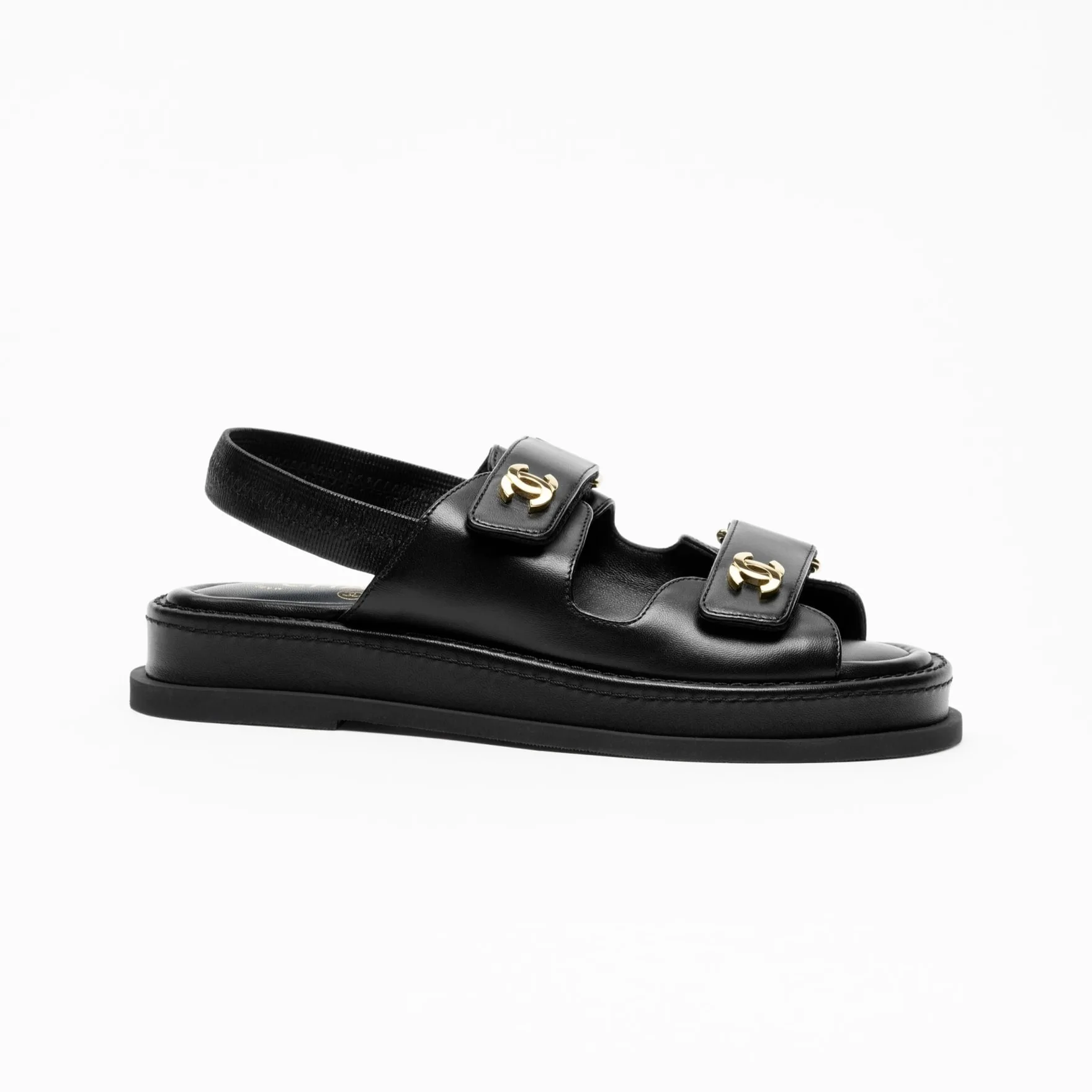 Chanel Sandals Black - Image 3